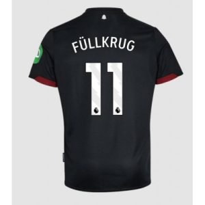 West Ham United Niclas Fullkrug #11 Bortedrakt 2024-25 Fotballdrakter