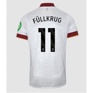 West Ham United Niclas Fullkrug #11 Tredjedrakt 2024-25 Fotballdrakter