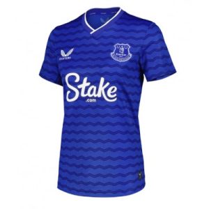 Everton Hjemmedrakt Dame 2025-26 Fotballdrakt med eget navn