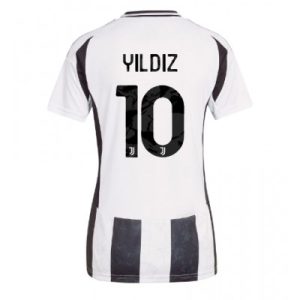 Juventus Drakt Kvinner Kenan Yildiz #10 Hjemmedrakt 2024-25