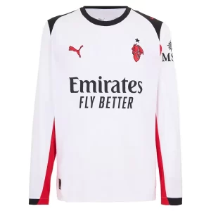 AC Milan Bortedrakt 2025-26 hvit Langermet