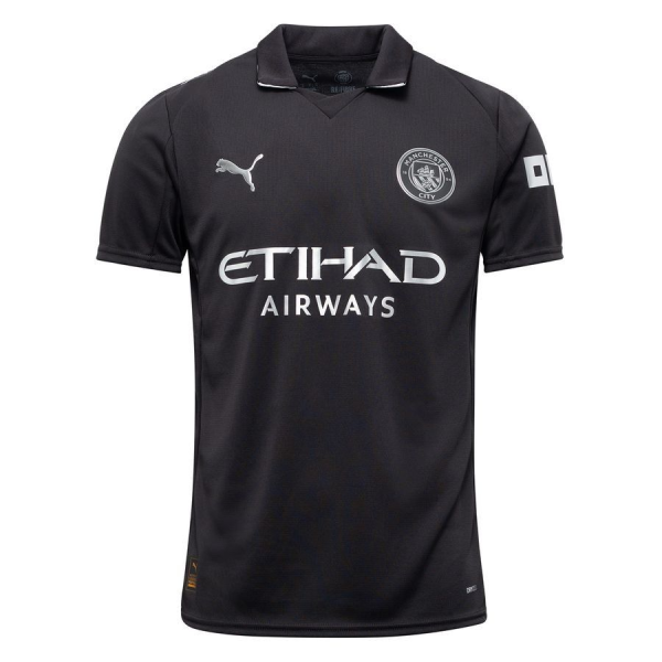 Billige Fotballdrakter Manchester City Bortedrakt 2025-26 Svart