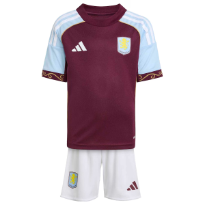 Billige fotballdrakter til Barn Aston Villa Hjemmedrakt 2025-26