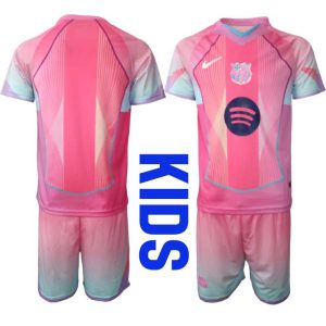 Billige fotballdrakter til Barn Barcelona Special Edition 2025-26 Rosa