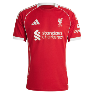 Liverpool Hjemmedrakt 2025-26 rød Fotballdrakter