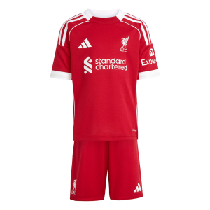 Liverpool Hjemmedraktsett 2025-26 Barn Fotballdrakter med eget navn