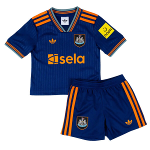 Newcastle United Bortedrakt Barn 2025-26 Fotballdrakter med eget navn