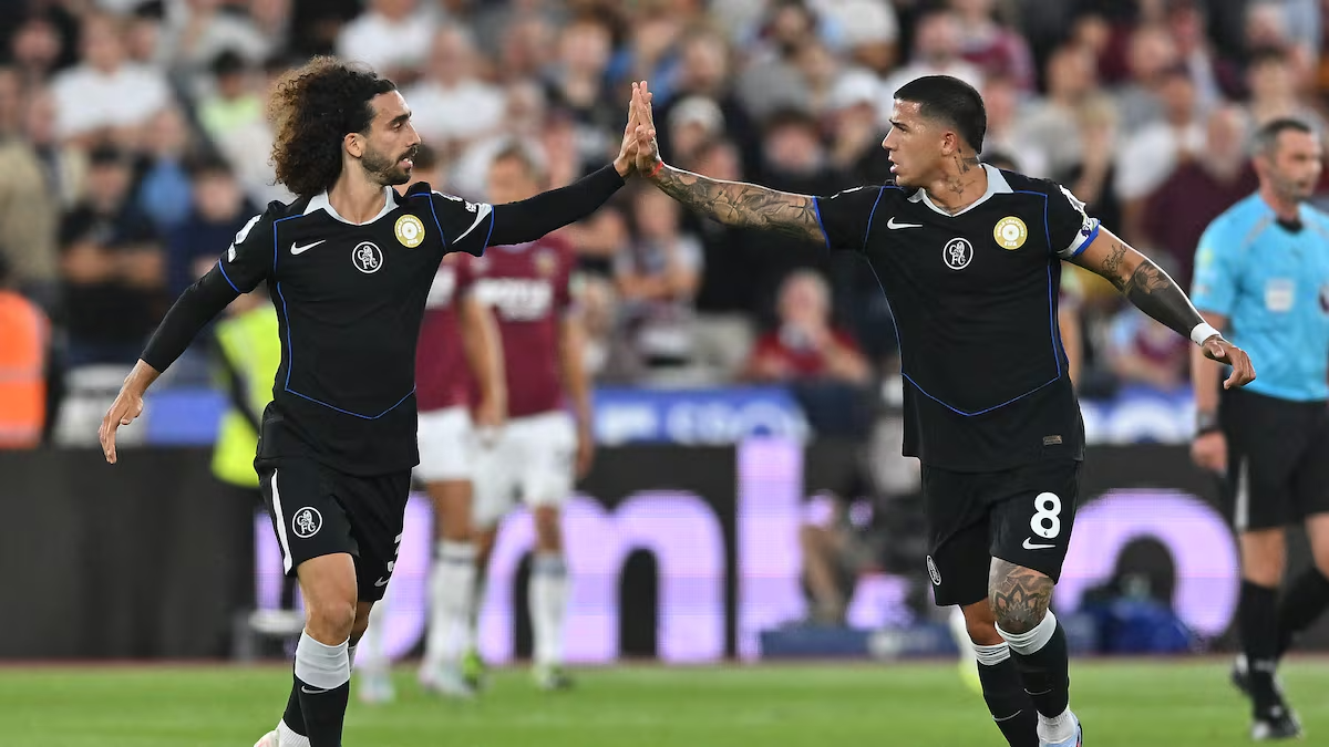 Ny Chelsea Tredjedrakt debuterte da Chelsea mot West Ham United-5