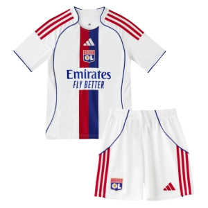 Olympique Lyonnais Hjemmedrakt 2025-26 Fotballdrakt barn salg