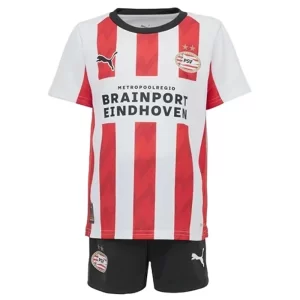 PSV Eindhoven Hjemmedrakt 2025-26 Fotballdrakt Barn med eget navn