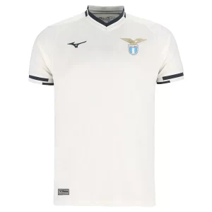 SS Lazio Bortedrakt 2025-26 hvit Fotballdrakter