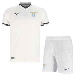 SS Lazio Fotballdrakt Barn Bortedrakt 2025-26 hvit