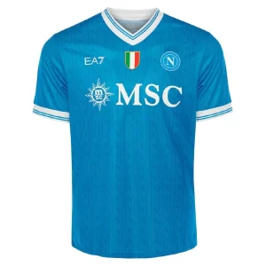SSC Napoli Hjemmedrakt Barn 2025-26 blå Fotballdrakter