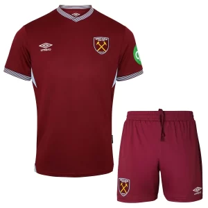 West Ham United Hjemmedrakt Herre 2025-26 rød