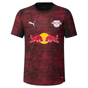 Billige RB Leipzig Tredjedrakt 2025-26 rød fotballdrakt med eget navn