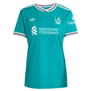 Liverpool Tredjedrakt 2025-26 Dame Fotballdrakter blå