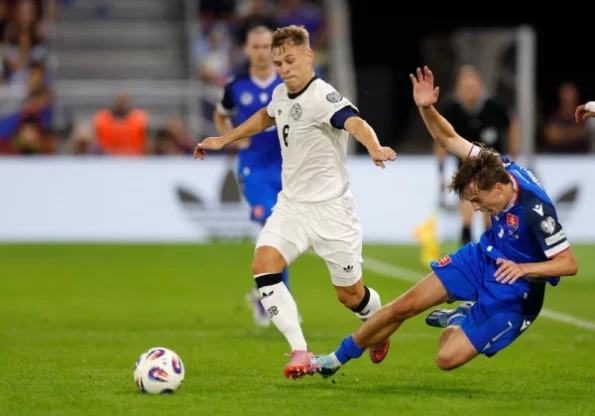 Tyskland tapte sin første VM-kvalifiseringskamp-1