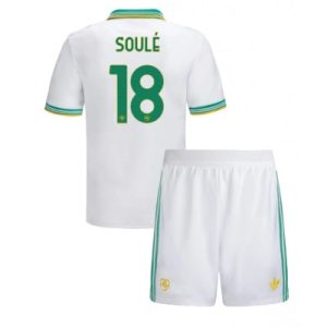 AS Roma Matias Soule #18 Tredjedraktsett 2025-26 Fotballdrakt Barn