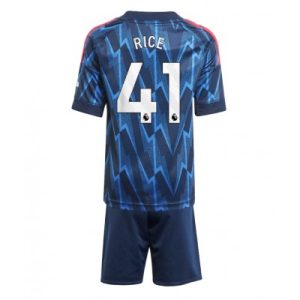 Arsenal Declan Rice #41 Bortedraktsett 2025-26 Fotballdrakt barn salg