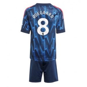 Arsenal Martin Odegaard #8 Bortedraktsett 2025-26 Fotballdrakt barn salg