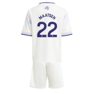 Aston Villa Ian Maatsen #22 Tredjedraktsett 2025-26 Fotballdrakt Barn