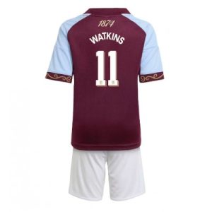 Aston Villa Ollie Watkins #11 Hjemmedraktsett 2025-26 Fotballdrakt Barn