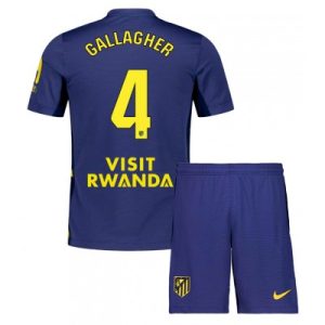 Atletico Madrid Conor Gallagher #4 Bortedraktsett 2025-26 Fotballdrakter Barn