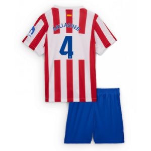 Atletico Madrid Conor Gallagher #4 Hjemmedraktsett 2025-26 Fotballdrakter Barn