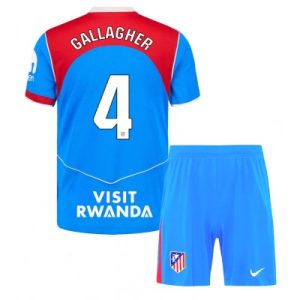 Atletico Madrid Conor Gallagher #4 Tredjedraktsett 2025-26 Fotballdrakter Barn