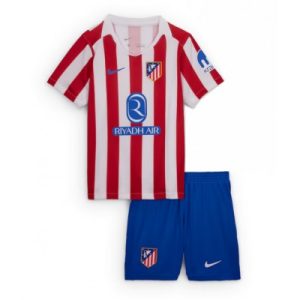 Atletico Madrid Hjemmedraktsett 2025-26 Fotballdrakter Barn