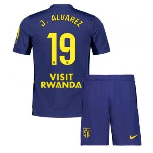 Atletico Madrid Julian Alvarez #19 Bortedraktsett 2025-26 Fotballdrakter Barn