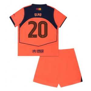 Barcelona Dani Olmo #20 Tredjedraktsett 2025-26 Fotballdrakt Barn