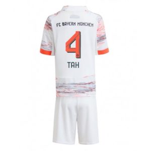 Billige fotballdrakter til Barn Bayern Munich Jonathan Tah #4 Bortedraktsett 2025-26