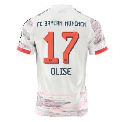 Billige fotballdrakter Bayern Munich Michael Olise #17 Bortedrakt 2025-26