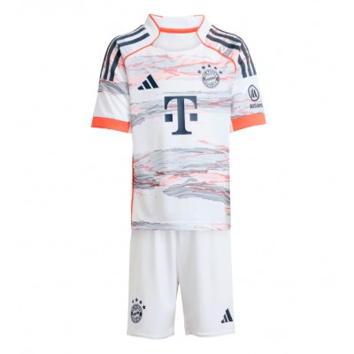 Bayern Munich Michael Olise #17 Bortedraktsett 2025-26 Fotballdrakter