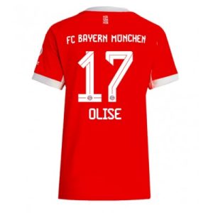 Billige fotballdrakter Bayern Munich Michael Olise #17 Hjemmedrakt Dame 2025-26