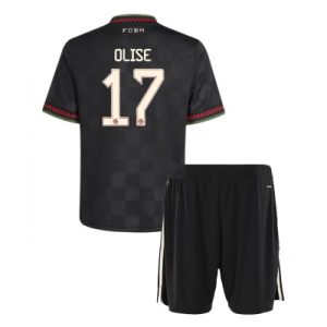 Bayern Munich Michael Olise #17 Tredjedraktsett 2025-26 Fotballdrakt Barn