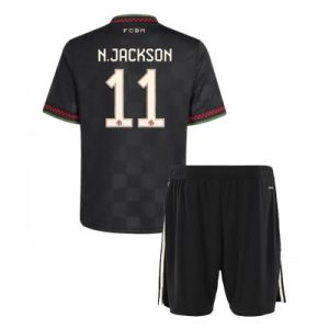 Billige fotballdrakter til Barn Bayern Munich Nicolas Jackson #11 Tredjedraktsett 2025-26