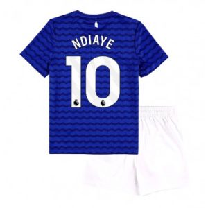 Everton Iliman Ndiaye #10 Hjemmedraktsett 2025-26 Fotball Barndrakt