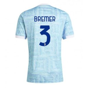 Juventus Gleison Bremer #3 Bortedrakt 2025-26 Kortermet