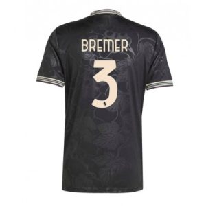 Juventus Gleison Bremer #3 Tredjedrakt 2025-26 Kortermet
