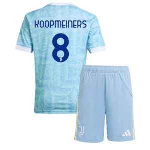 Juventus Teun Koopmeiners #8 Bortedraktsett 2025-26 Fotballdrakter