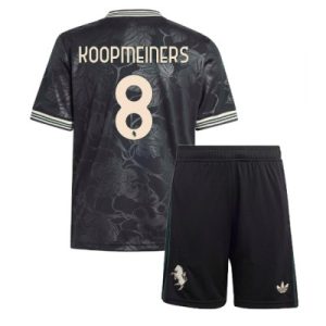 Billige Fotballdrakter Barn Juventus Teun Koopmeiners #8 Tredjedraktsett 2025-26