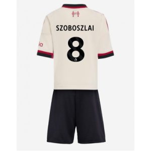 Liverpool Dominik Szoboszlai #8 Bortedraktsett 2025-26 Fotball Barndrakt