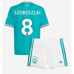 Liverpool Dominik Szoboszlai #8 Tredjedraktsett 2025-26 Fotball Barndrakt