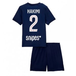 Paris Saint-Germain PSG Achraf Hakimi #2 Hjemmedraktsett 2025-26 Fotballdrakter til barn