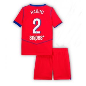 Paris Saint-Germain PSG Achraf Hakimi #2 Tredjedraktsett 2025-26 Fotballdrakter til barn