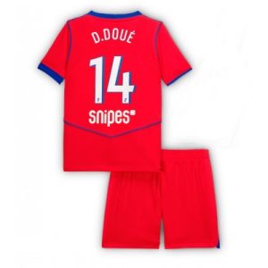 Paris Saint-Germain PSG Desire Doue #14 Tredjedraktsett 2025-26 Fotballdrakter til barn