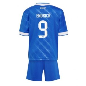 Billige Fotballdrakter Barn Real Madrid Endrick #9 Tredjedraktsett 2025-26