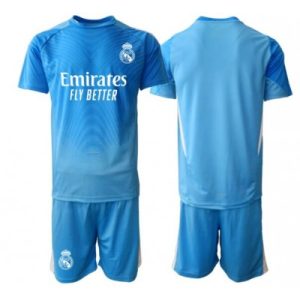 Billige Fotballdrakter Barn Real Madrid Keeper Hjemmedraktsett 2025-26